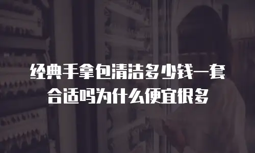 经典手拿包清洁多少钱一套合适吗为什么便宜很多