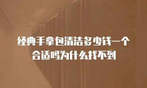 经典手拿包清洁多少钱一个合适吗为什么找不到