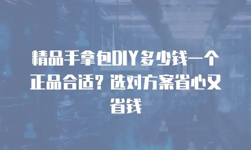 精品手拿包DIY多少钱一个正品合适？选对方案省心又省钱