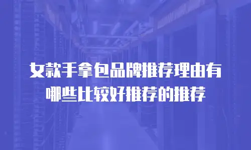 女款手拿包品牌推荐理由有哪些比较好推荐的推荐