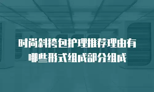 时尚斜挎包护理推荐理由有哪些形式组成部分组成