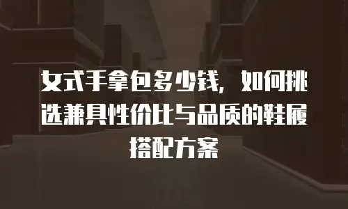 女式手拿包多少钱，如何挑选兼具性价比与品质的鞋履搭配方案