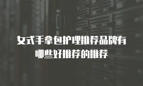 女式手拿包护理推荐品牌有哪些好推荐的推荐