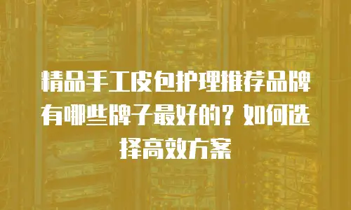 精品手工皮包护理推荐品牌有哪些牌子最好的？如何选择高效方案