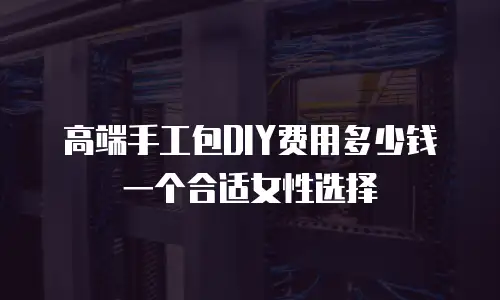 高端手工包DIY费用多少钱一个合适女性选择