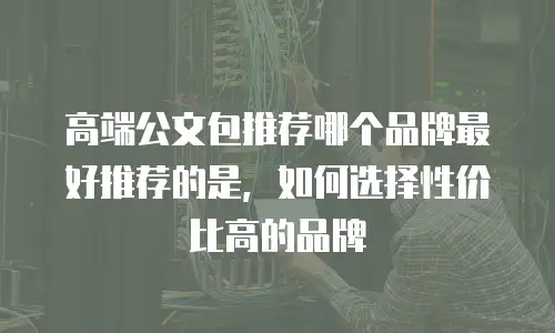 高端公文包推荐哪个品牌最好推荐的是，如何选择性价比高的品牌
