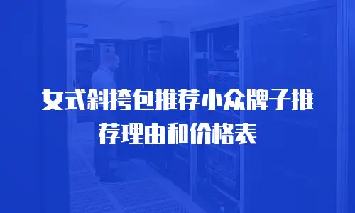 女式斜挎包推荐小众牌子推荐理由和价格表