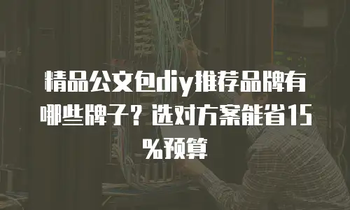 精品公文包diy推荐品牌有哪些牌子？选对方案能省15%预算