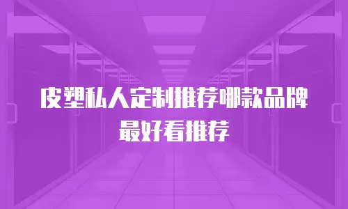 皮塑私人定制推荐哪款品牌最好看推荐