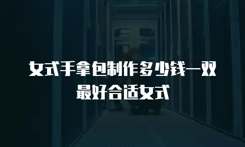 女式手拿包制作多少钱一双最好合适女式