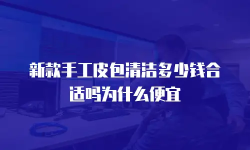新款手工皮包清洁多少钱合适吗为什么便宜
