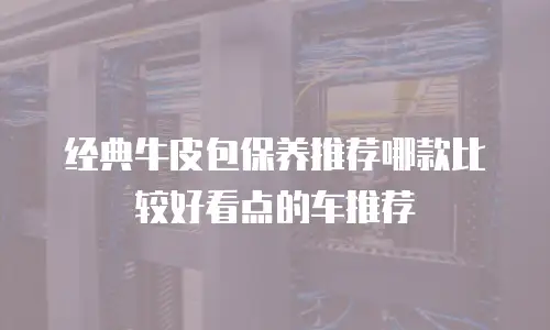 经典牛皮包保养推荐哪款比较好看点的车推荐