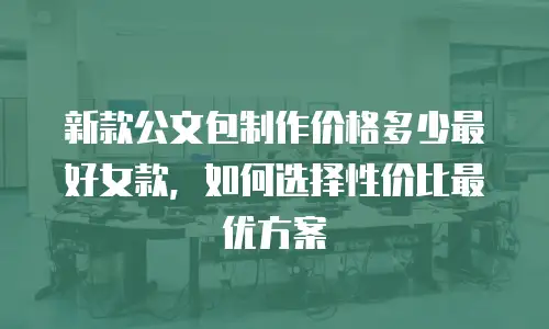 新款公文包制作价格多少最好女款，如何选择性价比最优方案