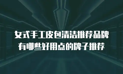 女式手工皮包清洁推荐品牌有哪些好用点的牌子推荐