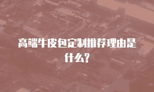 高端牛皮包定制推荐理由是什么?