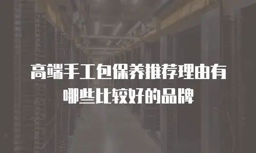 高端手工包保养推荐理由有哪些比较好的品牌