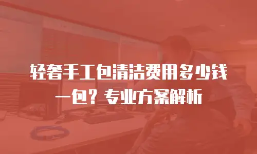 轻奢手工包清洁费用多少钱一包？专业方案解析