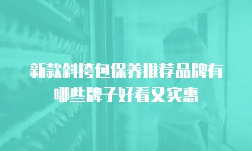新款斜挎包保养推荐品牌有哪些牌子好看又实惠