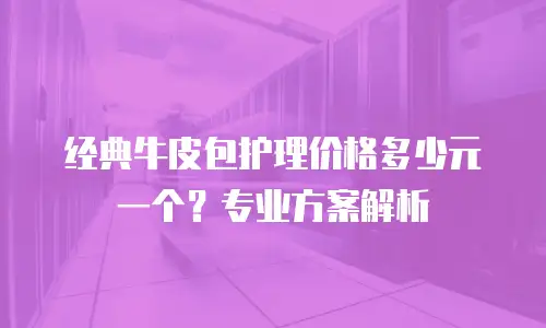 经典牛皮包护理价格多少元一个？专业方案解析