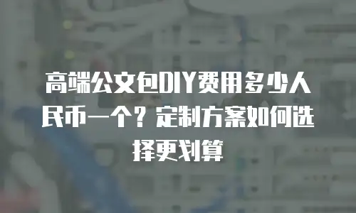 高端公文包DIY费用多少人民币一个？定制方案如何选择更划算