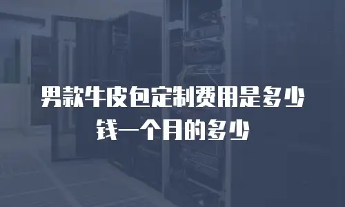男款牛皮包定制费用是多少钱一个月的多少