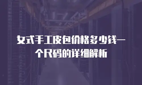 女式手工皮包价格多少钱一个尺码的详细解析