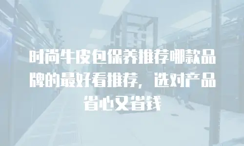 时尚牛皮包保养推荐哪款品牌的最好看推荐，选对产品省心又省钱