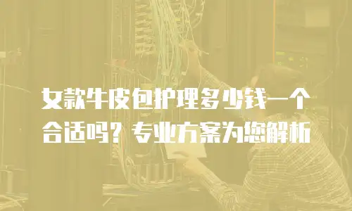 女款牛皮包护理多少钱一个合适吗？专业方案为您解析