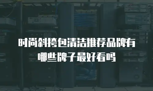 时尚斜挎包清洁推荐品牌有哪些牌子最好看吗