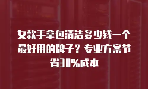 女款手拿包清洁多少钱一个最好用的牌子？专业方案节省30%成本