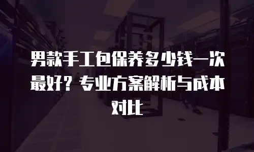 男款手工包保养多少钱一次最好？专业方案解析与成本对比