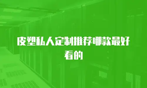 皮塑私人定制推荐哪款最好看的