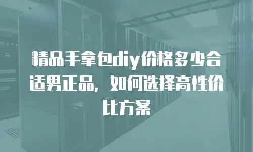 精品手拿包diy价格多少合适男正品，如何选择高性价比方案