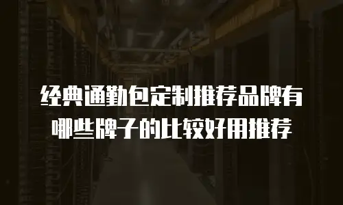 经典通勤包定制推荐品牌有哪些牌子的比较好用推荐