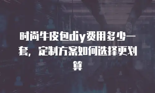 时尚牛皮包diy费用多少一套，定制方案如何选择更划算