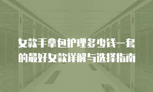 女款手拿包护理多少钱一套的最好女款详解与选择指南