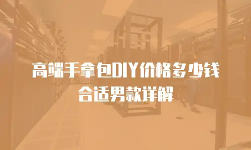 高端手拿包DIY价格多少钱合适男款详解