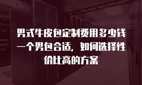 男式牛皮包定制费用多少钱一个男包合适，如何选择性价比高的方案