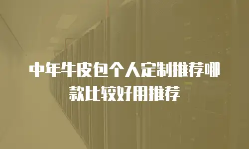 中年牛皮包个人定制推荐哪款比较好用推荐