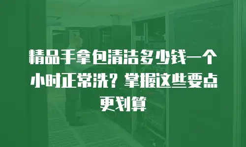 精品手拿包清洁多少钱一个小时正常洗？掌握这些要点更划算