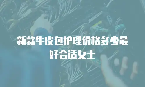 新款牛皮包护理价格多少最好合适女士