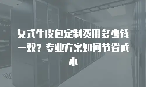 女式牛皮包定制费用多少钱一双？专业方案如何节省成本