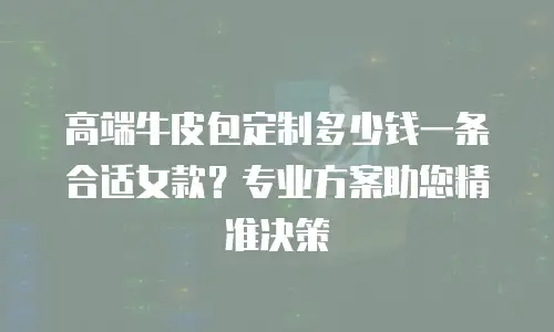 高端牛皮包定制多少钱一条合适女款？专业方案助您精准决策