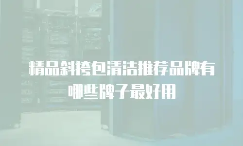精品斜挎包清洁推荐品牌有哪些牌子最好用