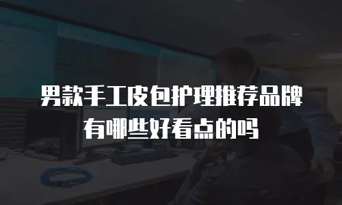 男款手工皮包护理推荐品牌有哪些好看点的吗