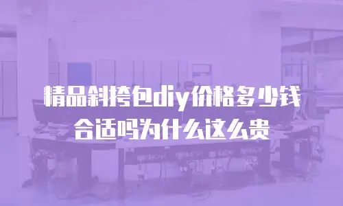 精品斜挎包diy价格多少钱合适吗为什么这么贵