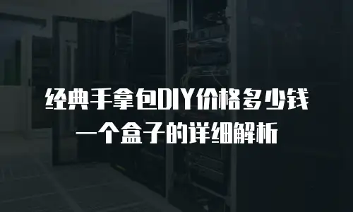 经典手拿包DIY价格多少钱一个盒子的详细解析