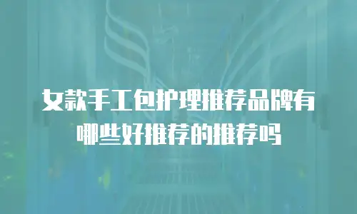 女款手工包护理推荐品牌有哪些好推荐的推荐吗
