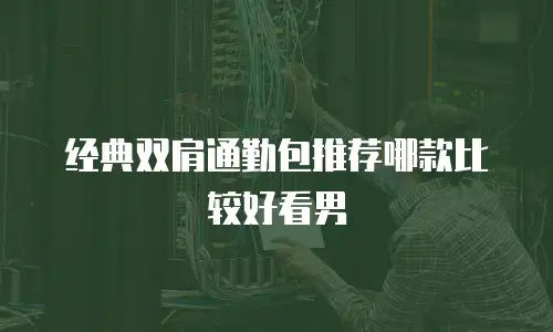 经典双肩通勤包推荐哪款比较好看男