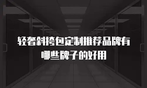 轻奢斜挎包定制推荐品牌有哪些牌子的好用